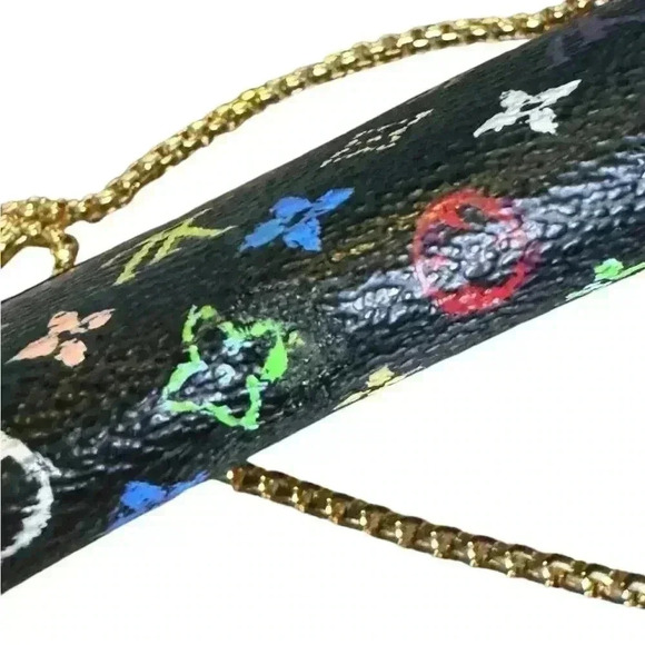 Louis Vuitton monogram multicolor Portedeuille insolite noir wallet. - Picture 7 of 15